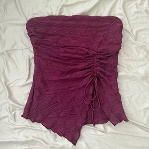 Maroon Tube Top